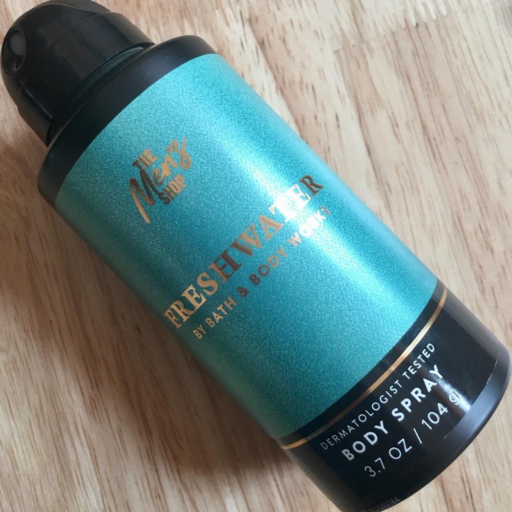 Bath & Body Works Freshwater Teal and Black Body Spray